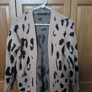 Leopard Print Cardigan